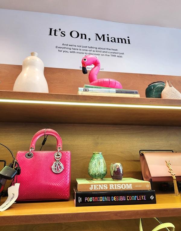 Mia the Flamingo on a shelf